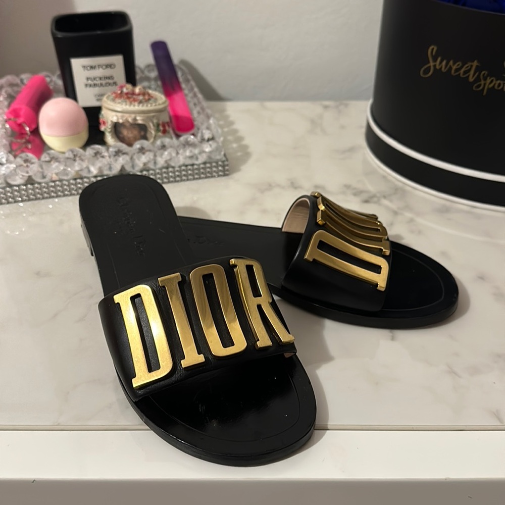 Authentic Christian Dior sandals. Purchased at Dior store for 1,000.